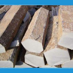 Đá cây bazan nguyên khối mài thô