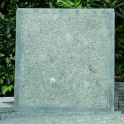 Mẫu Đá xanh rêu lát sân băm mặt bo viền