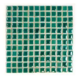 Gạch mosaic hồ bơi xanh lá cây