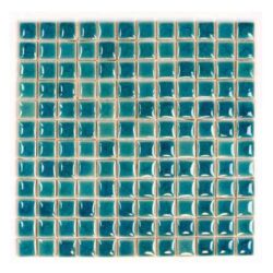 Gạch mosaic hồ bơi xanh lục