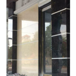 Đá granite kim sa trắng đen ốp mặt tiền