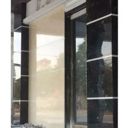 Đá granite kim sa trắng đen ốp mặt tiền