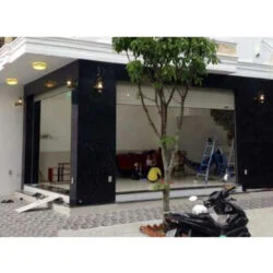 Đá granite kim sa đen ốp mặt tiền