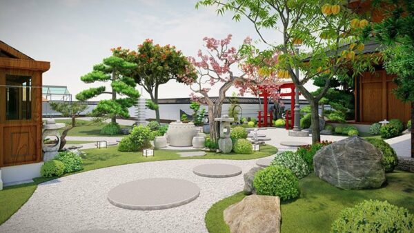 Tiểu cảnh sân vườn Nhật Bản cần được thực hiện bởi kiến trúc sư chuyên môn cao, am hiểu văn hóa Nhật